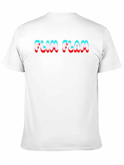Camiseta Negra Flim Flam Estilo 3D