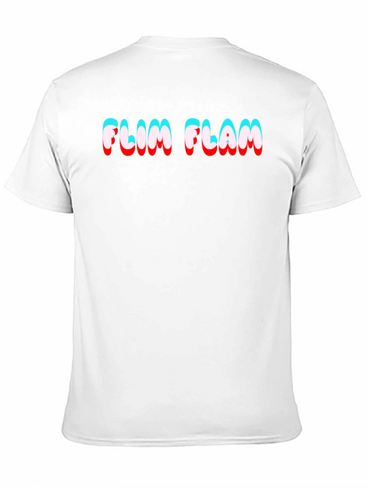 Camiseta Negra Flim Flam Estilo 3D
