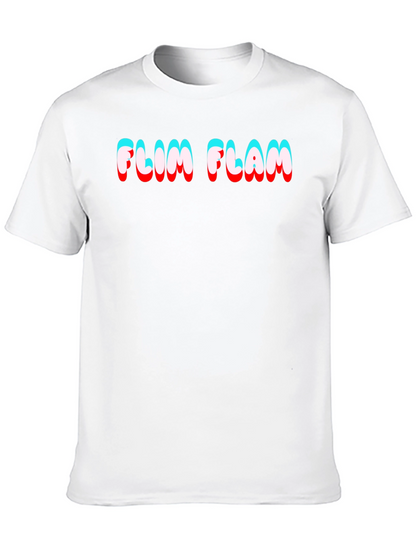 Camiseta Negra Flim Flam Estilo 3D