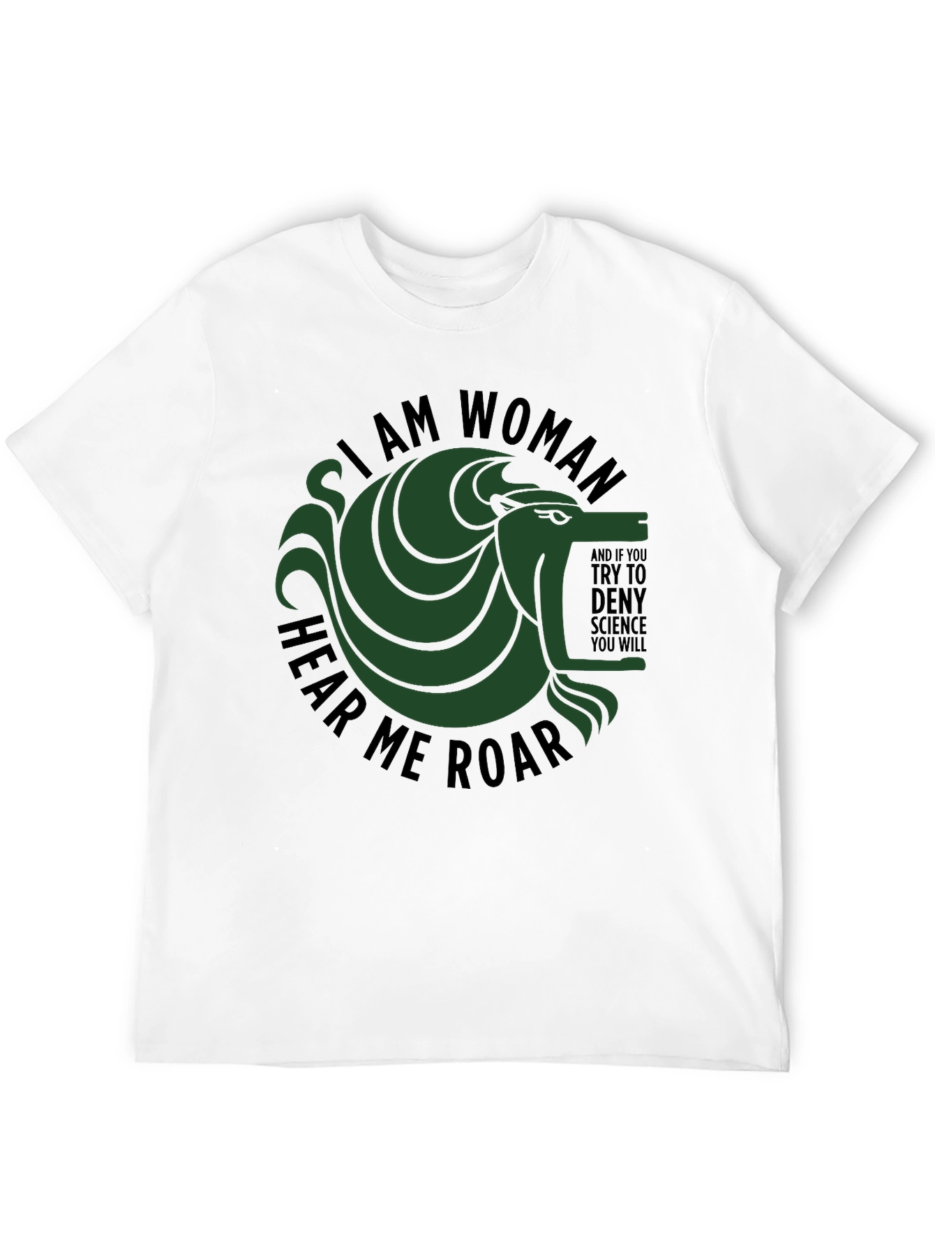 Camiseta Negra I am Woman