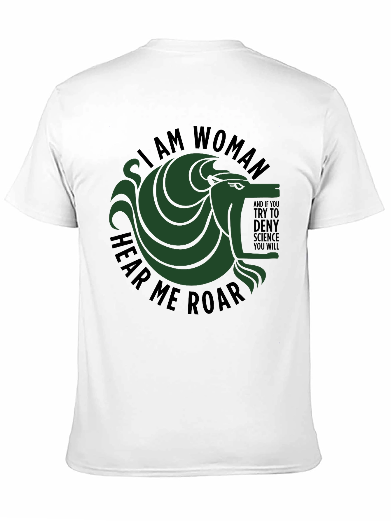 Camiseta Negra I am Woman