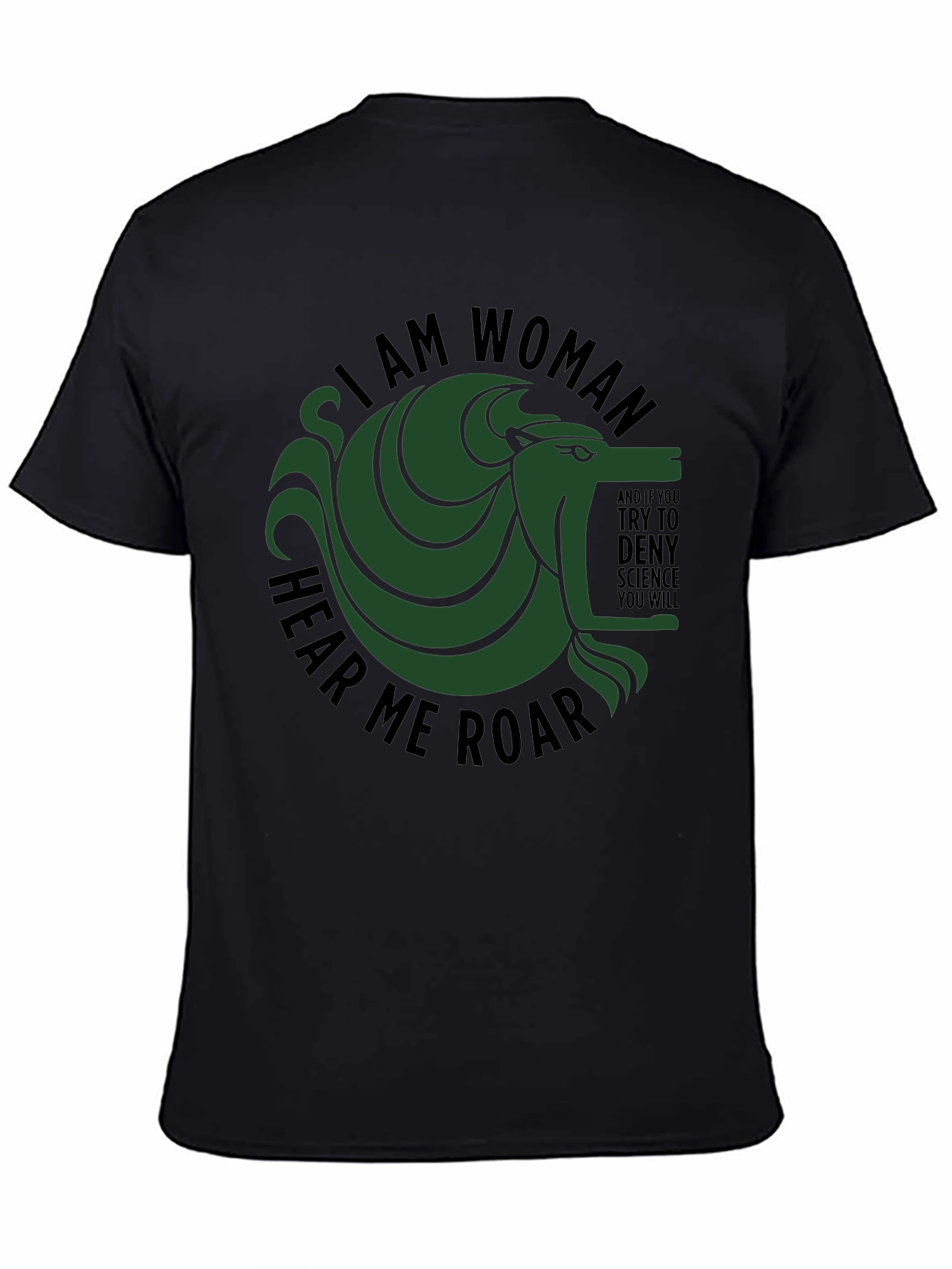 Camiseta Negra I am Woman