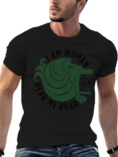 Camiseta Negra I am Woman