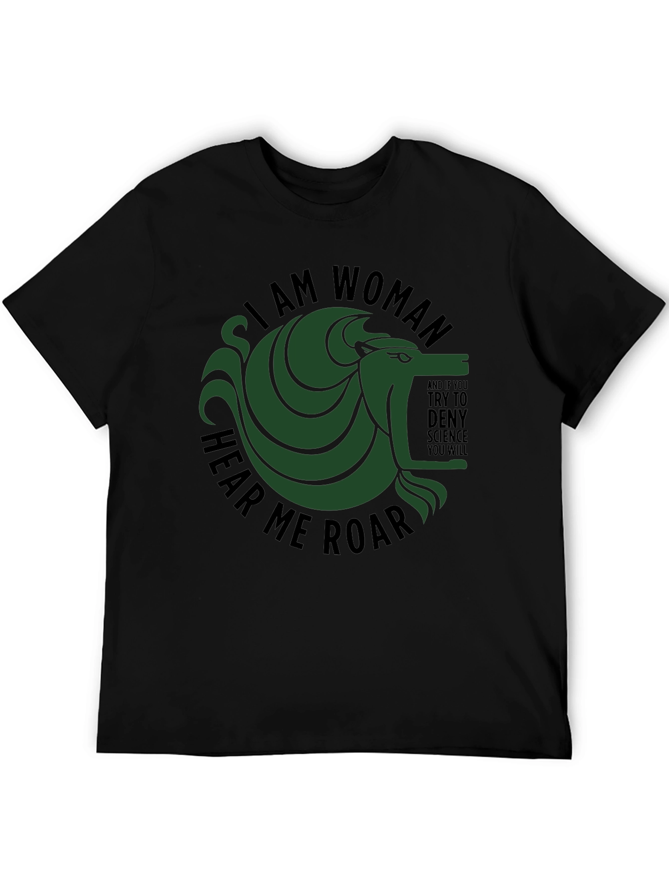Camiseta Negra I am Woman