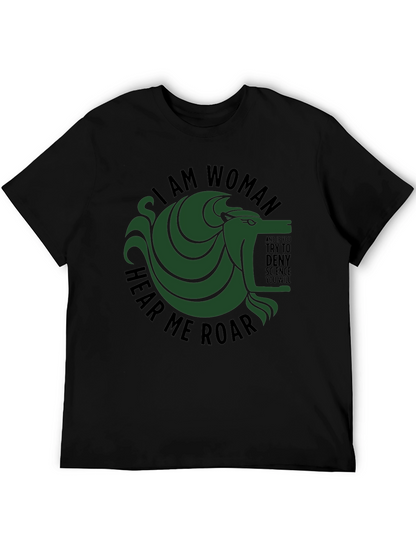 Camiseta Negra I am Woman