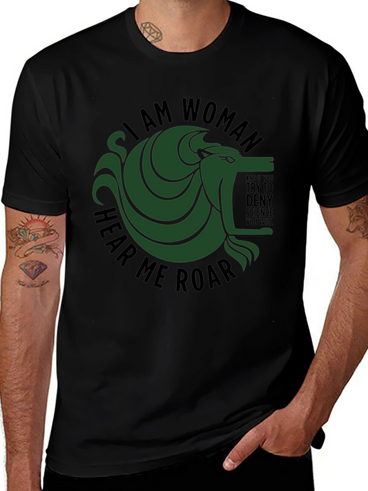 Camiseta Negra I am Woman