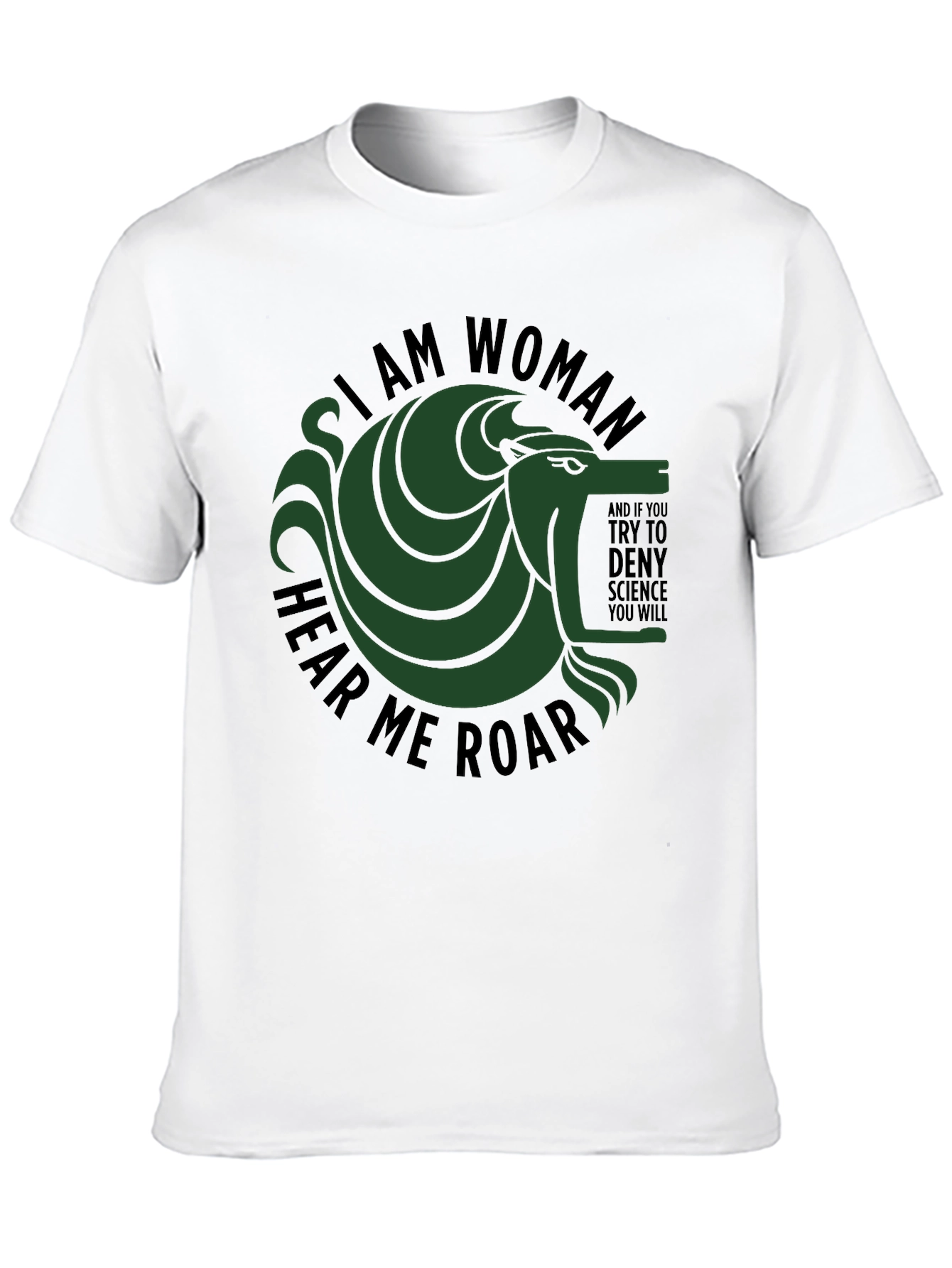 Camiseta Negra I am Woman