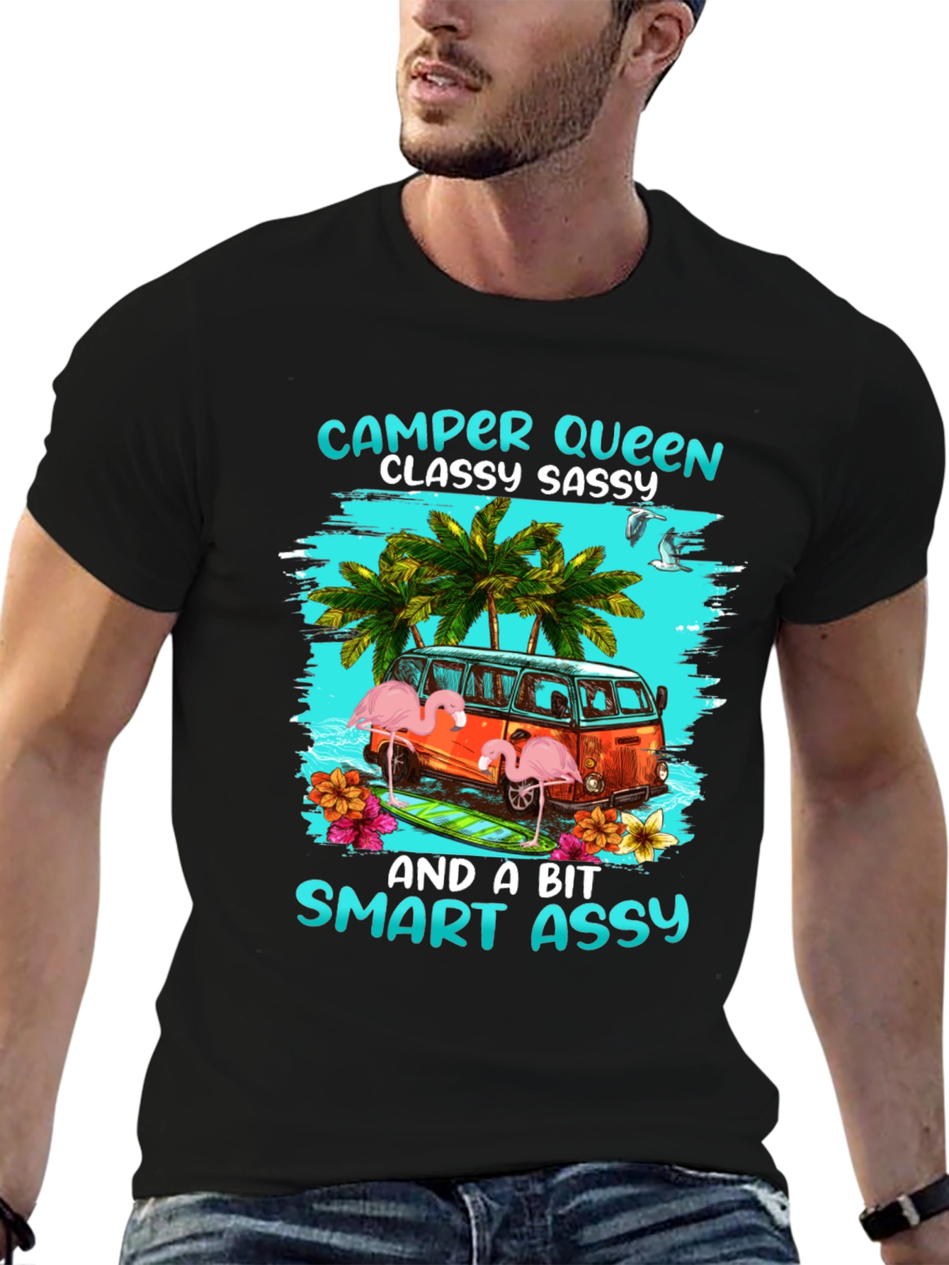 Camiseta Camper Queen Classy Sassy
