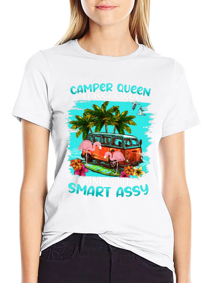 Camiseta Camper Queen Classy Sassy