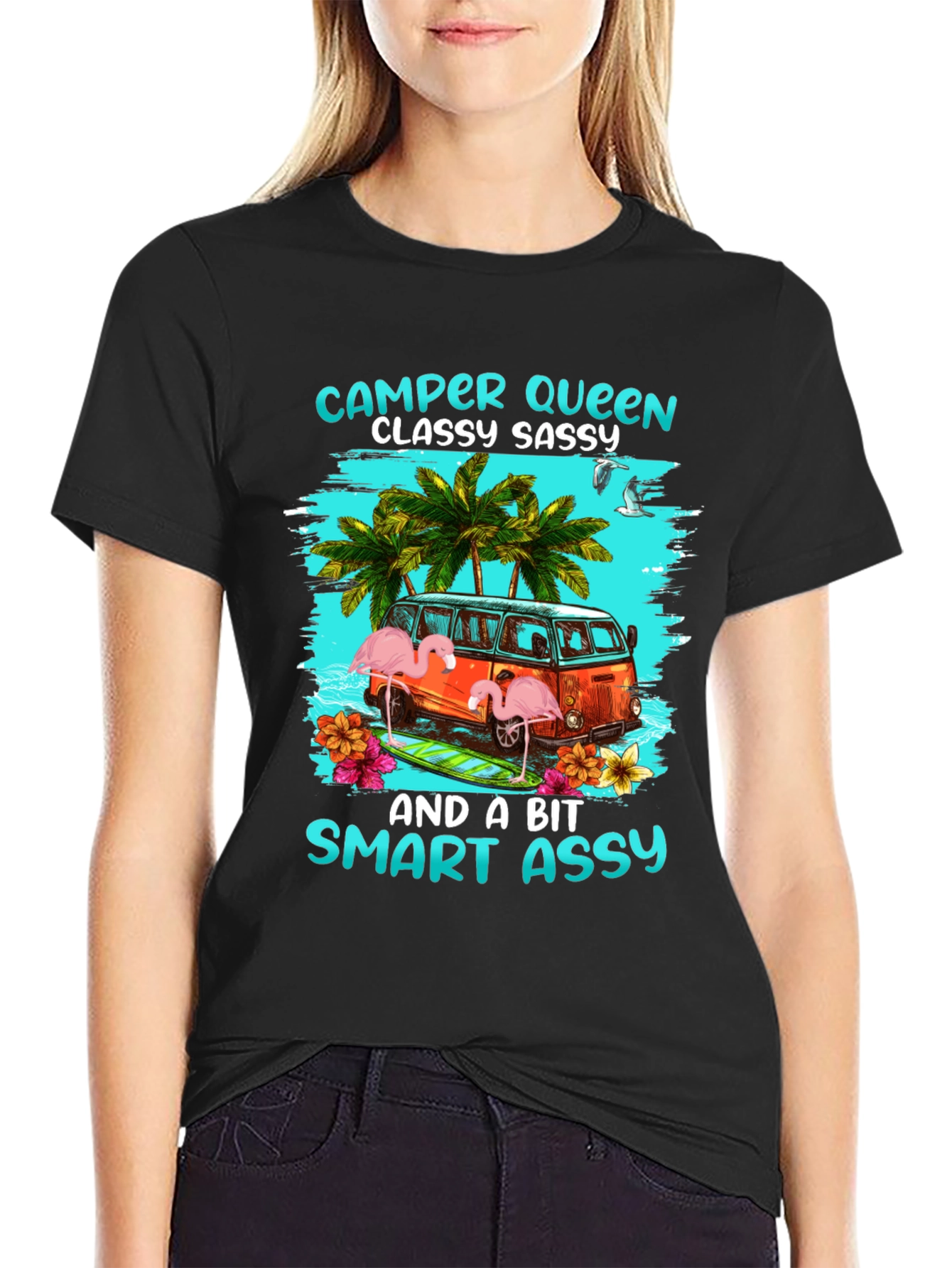 Camiseta Camper Queen Classy Sassy