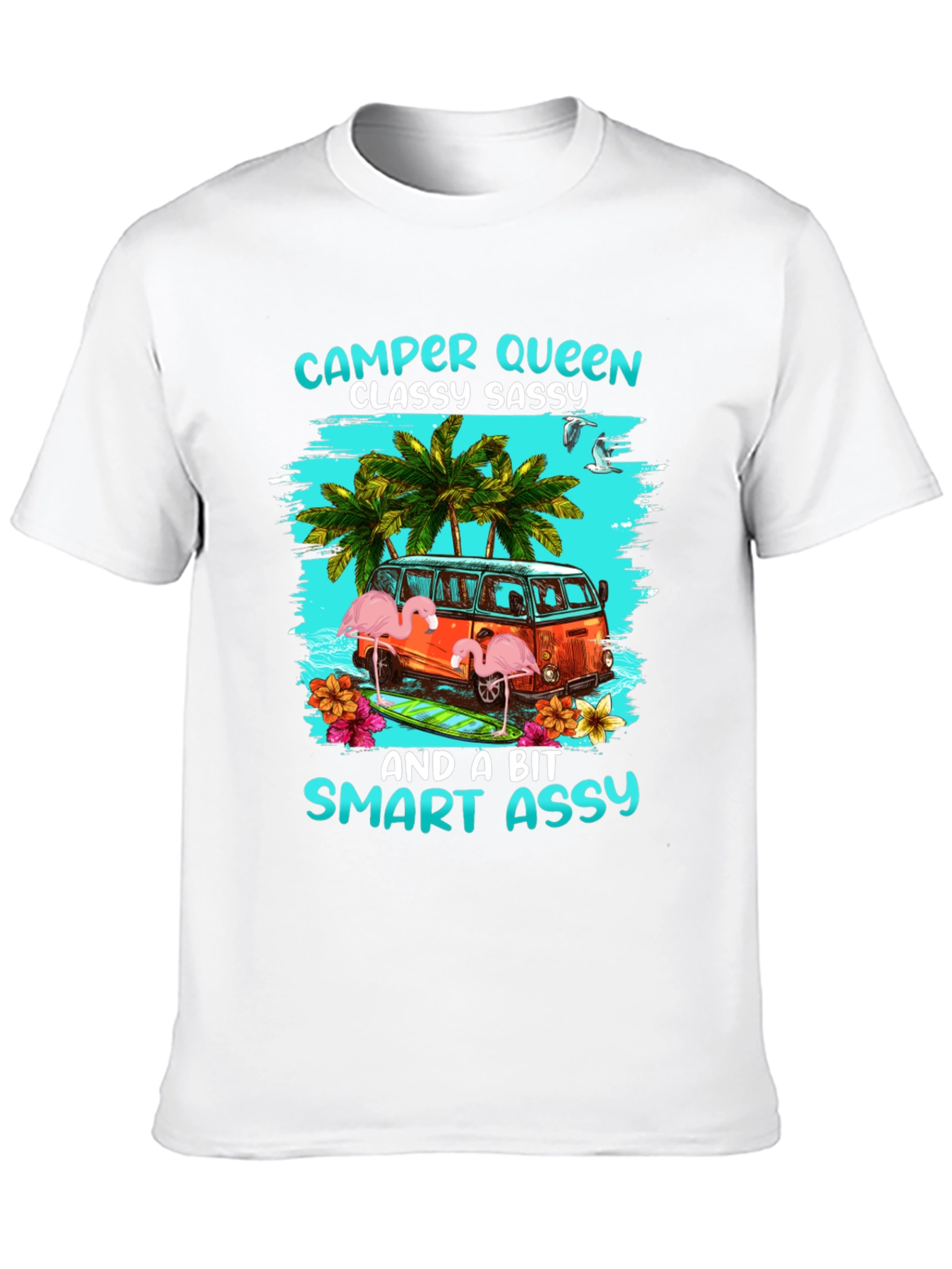 Camiseta Camper Queen Classy Sassy