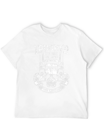 Camiseta Negra Trucker: El Hombre El Mito La Leyenda