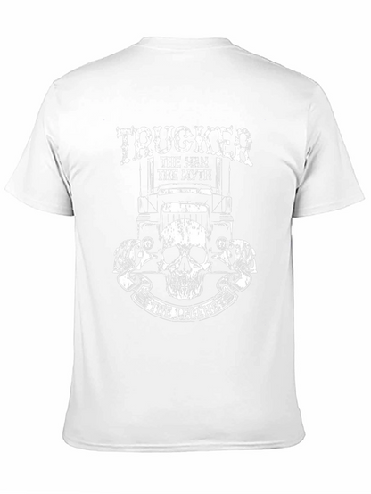 Camiseta Negra Trucker: El Hombre El Mito La Leyenda