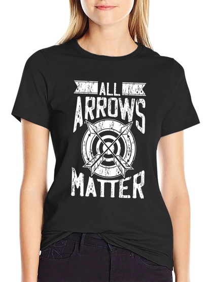 Camiseta Negra: Todas las Flechas Importan