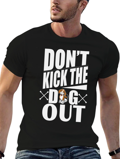 Camiseta Negra No Eches al Perro