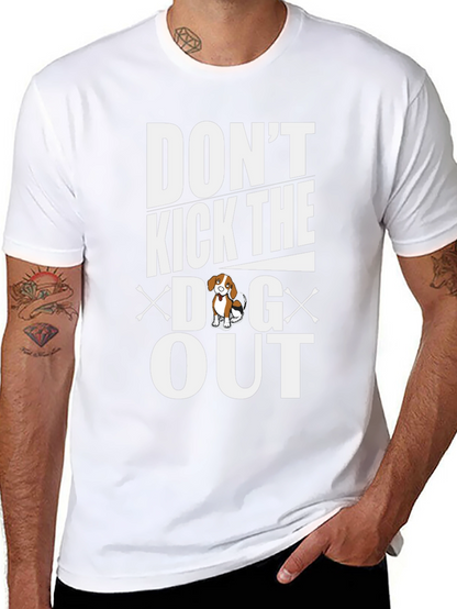 Camiseta Negra No Eches al Perro