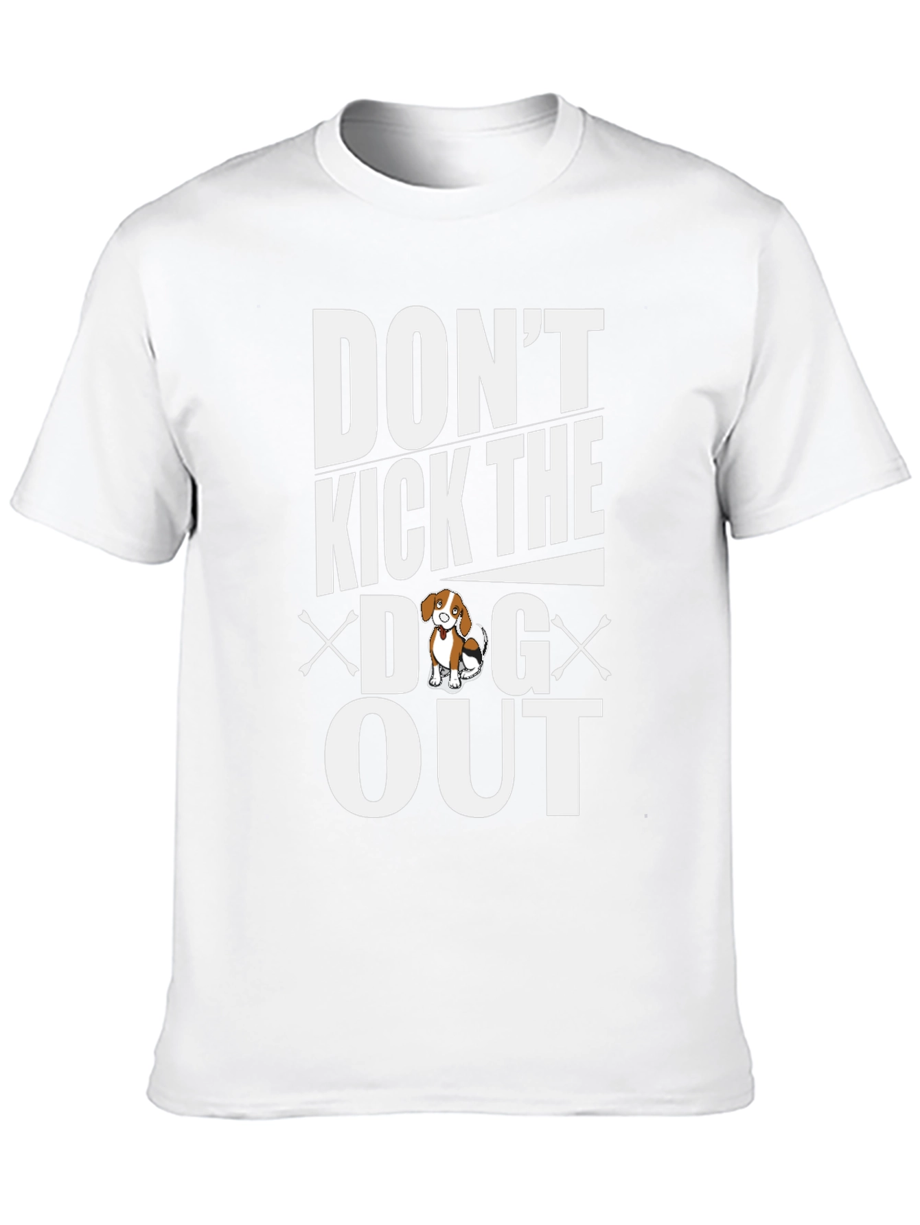 Camiseta Negra No Eches al Perro