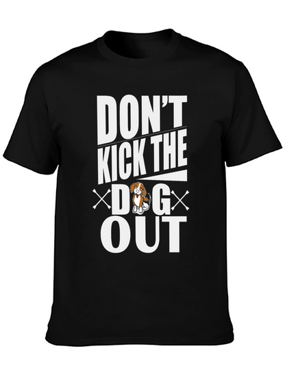 Camiseta Negra No Eches al Perro