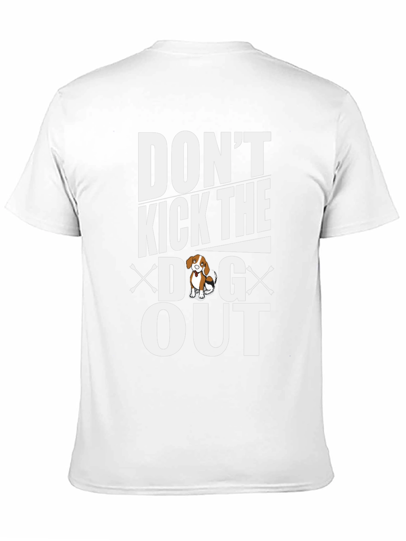 Camiseta Negra No Eches al Perro