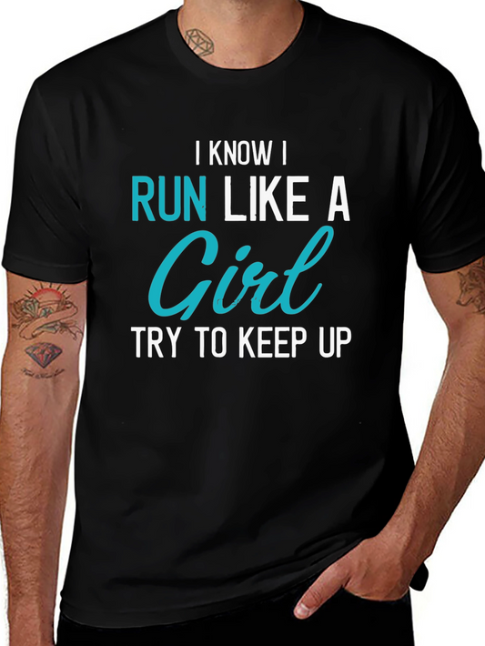 Camiseta Corro como una chica - Motivación deportiva
