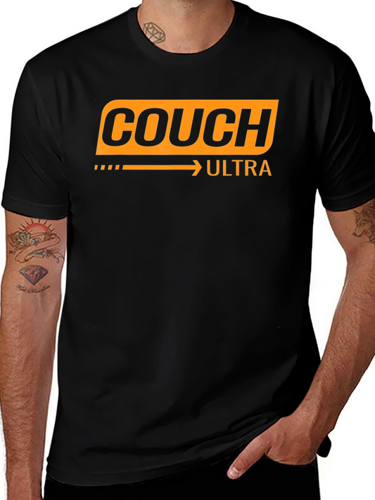 Camiseta Negra Couch Ultra para Hombre