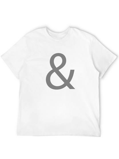 Camiseta Negra con Símbolo &