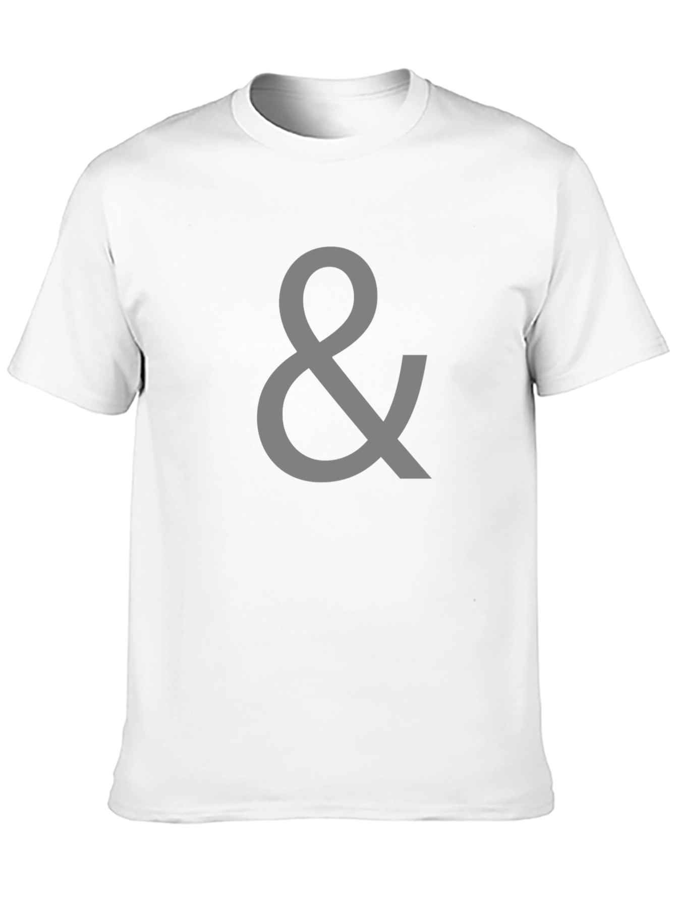 Camiseta Negra con Símbolo &