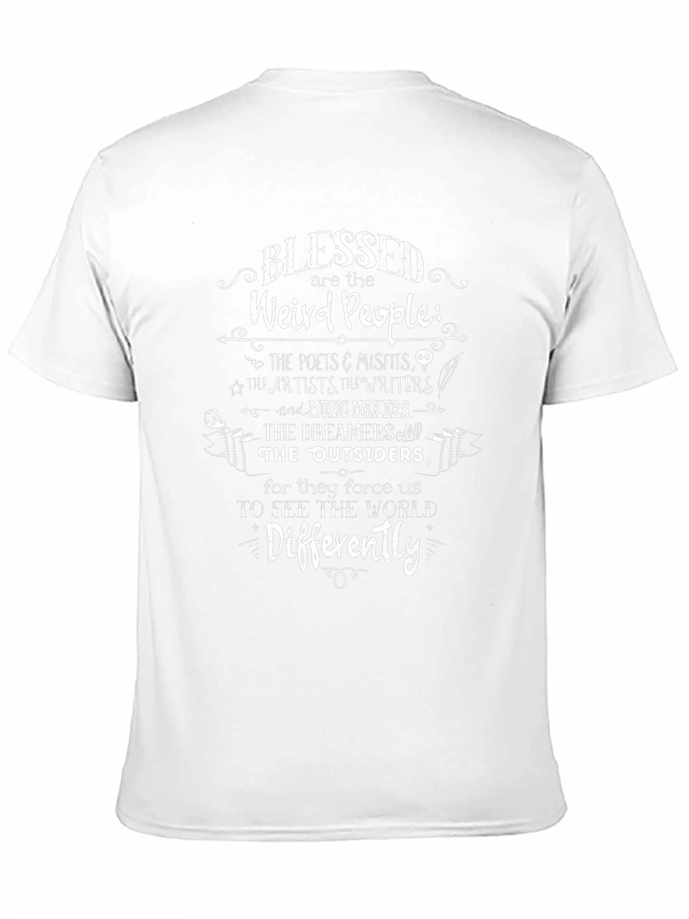 Camiseta Negra: Benditos los Raros