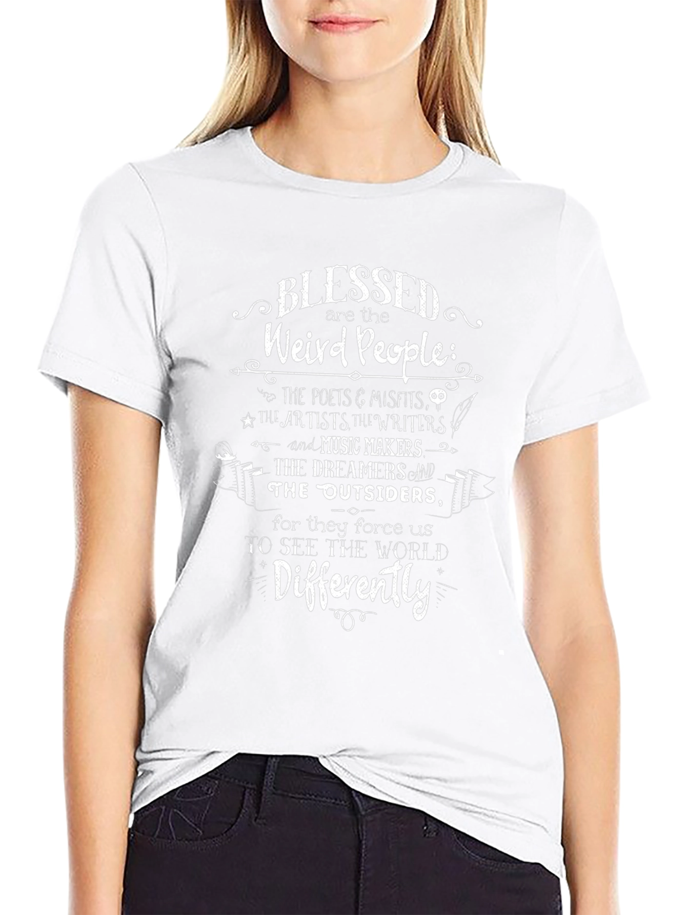 Camiseta Negra: Benditos los Raros