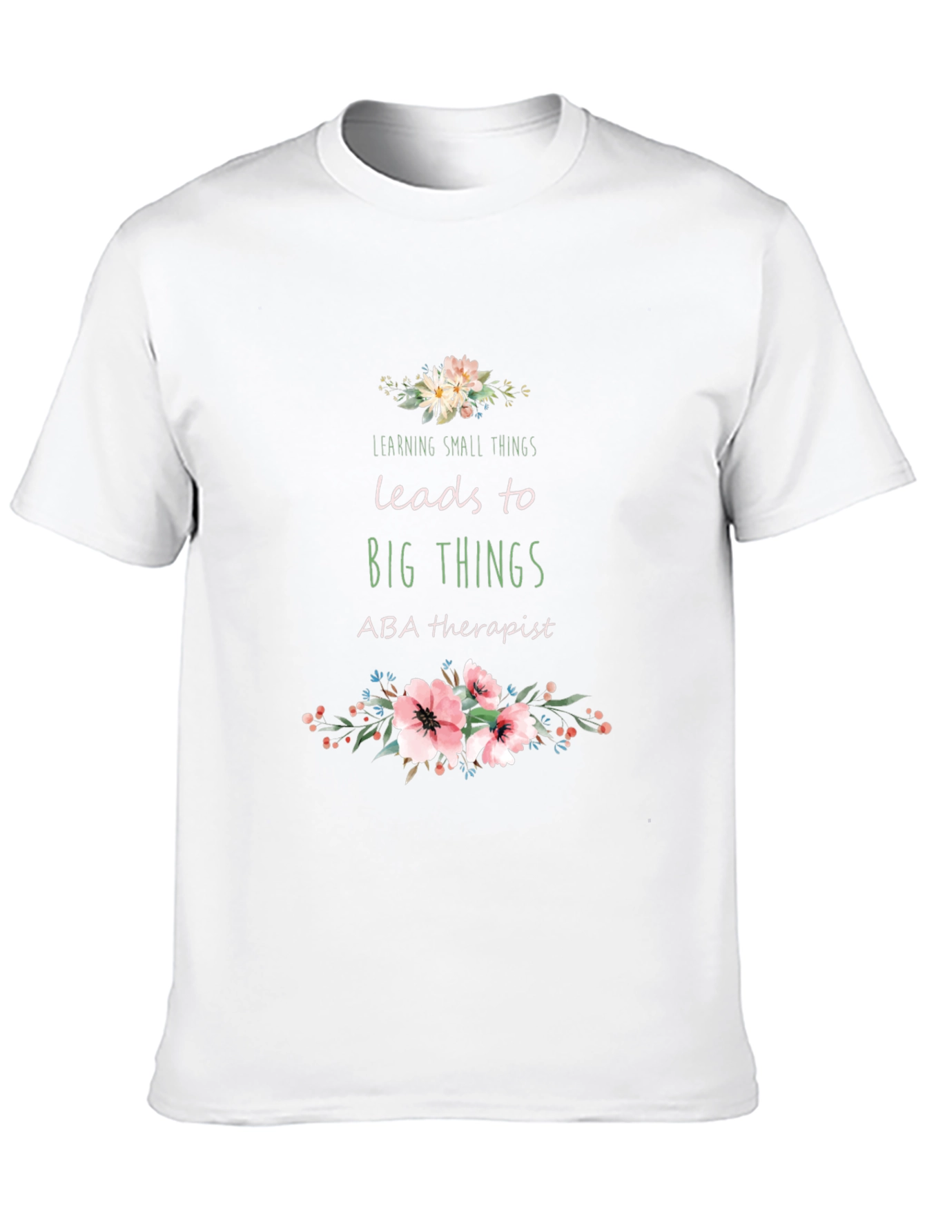 Camiseta Negra Aprender Pequeñas Cosas Lleva a Grandes Cosas