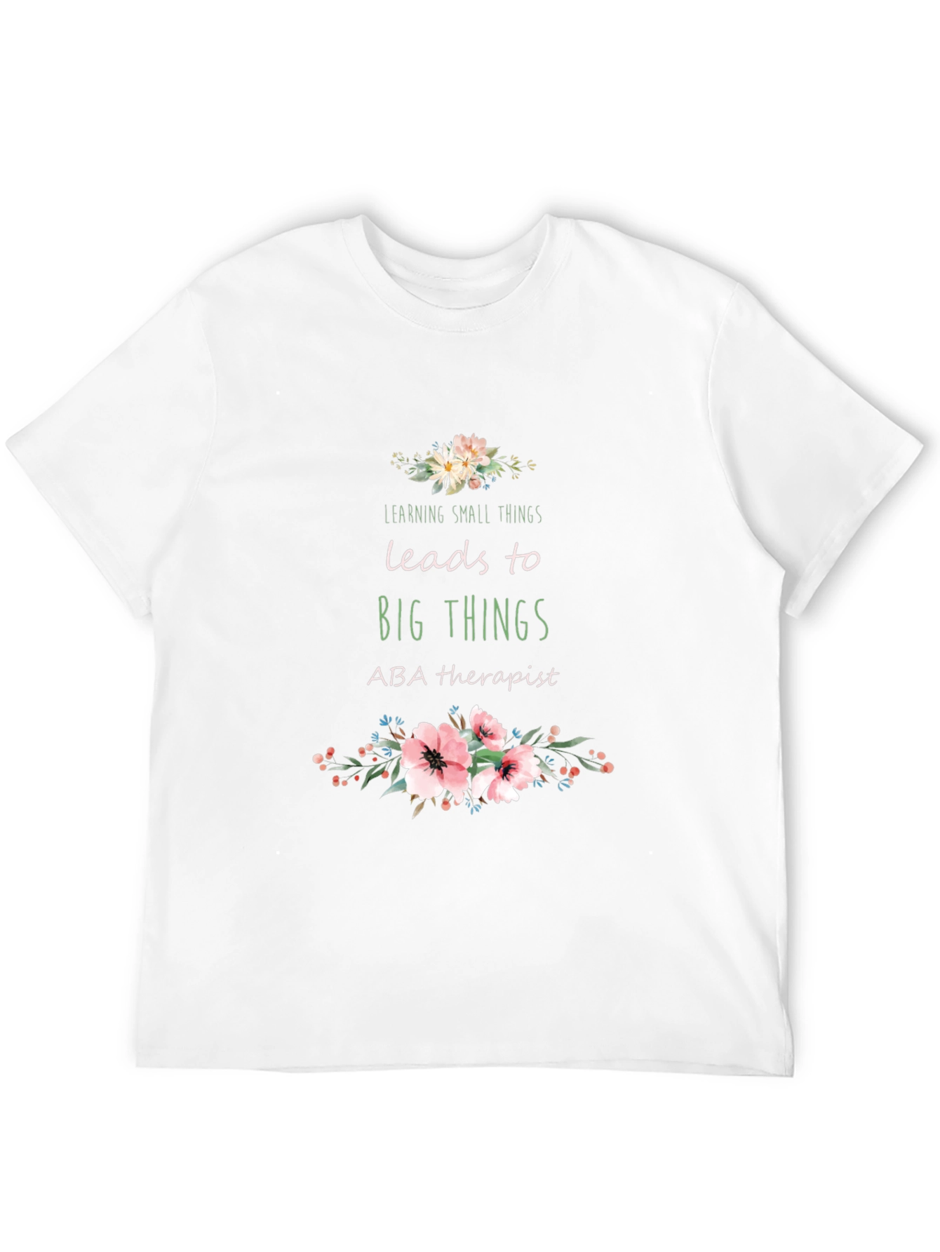 Camiseta Negra Aprender Pequeñas Cosas Lleva a Grandes Cosas