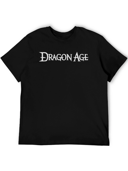 Camiseta Negra Dragon Age para Hombre