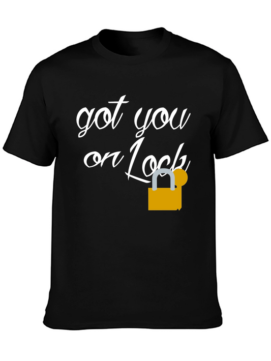 Camiseta Negra “Got You On Lock”