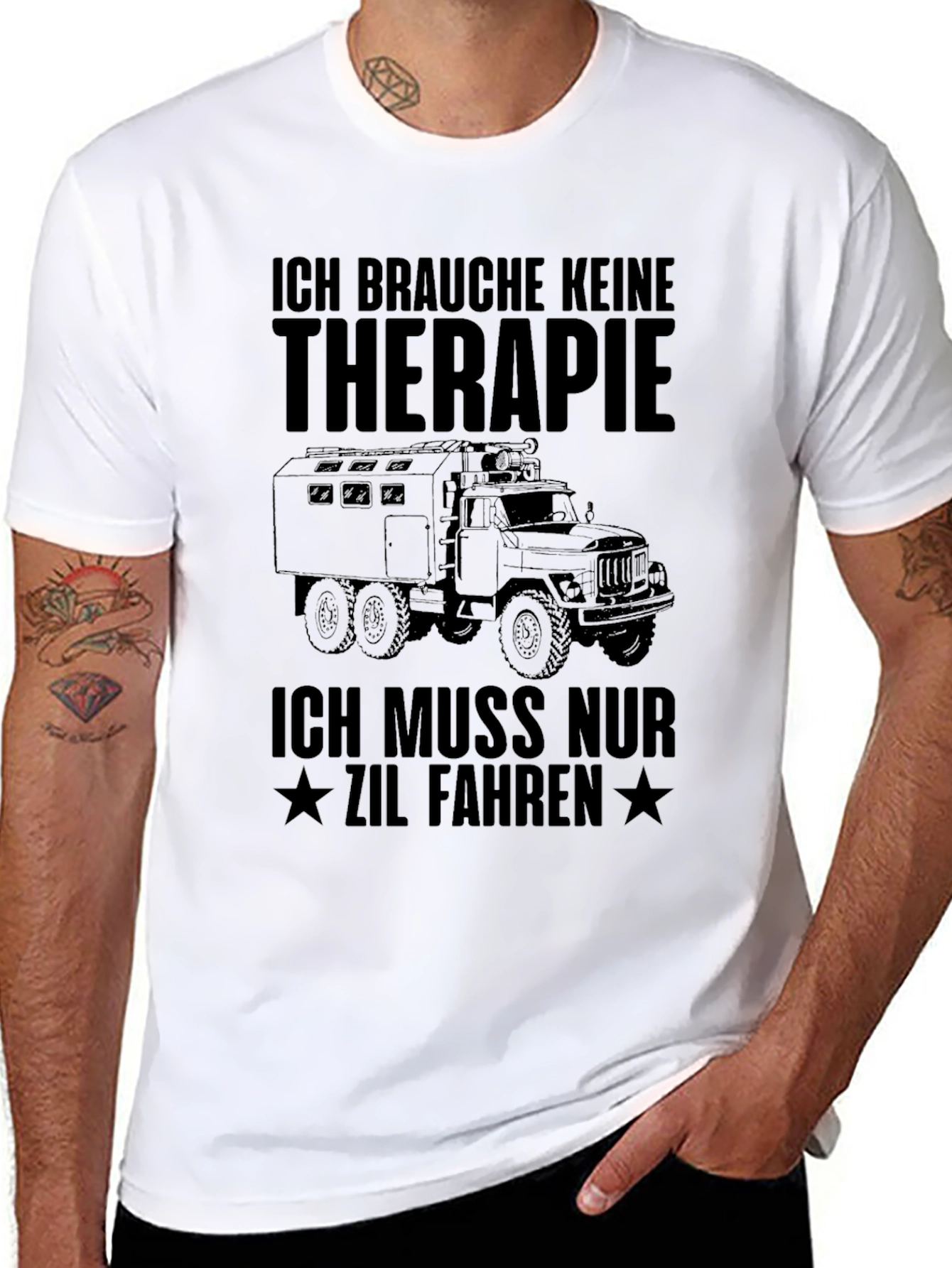 Camiseta Negra ZIL Fahren