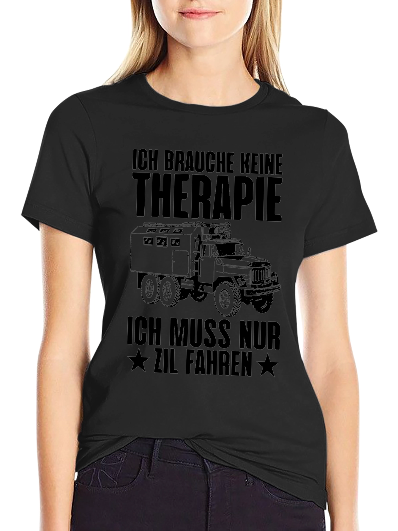 Camiseta Negra ZIL Fahren