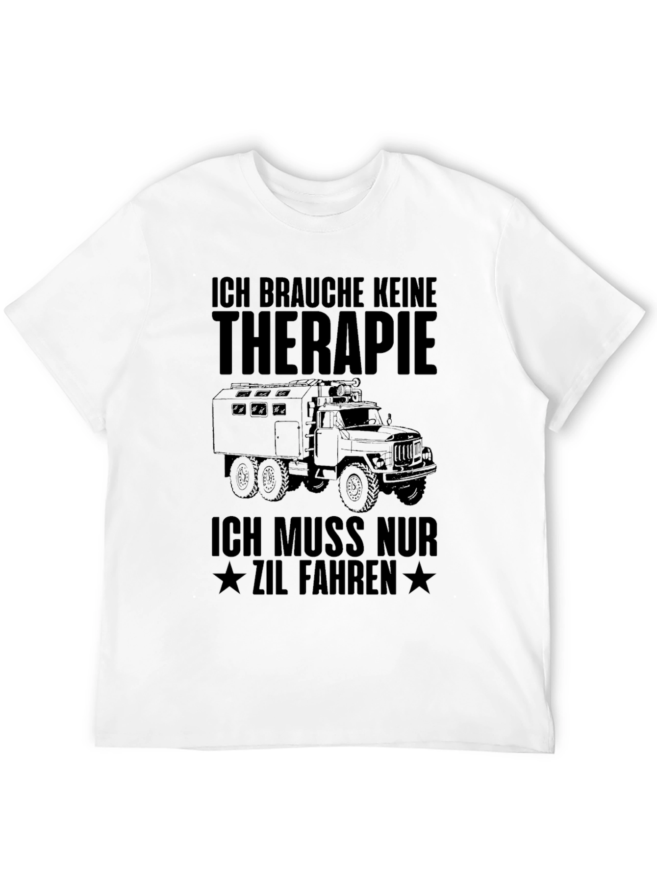 Camiseta Negra ZIL Fahren