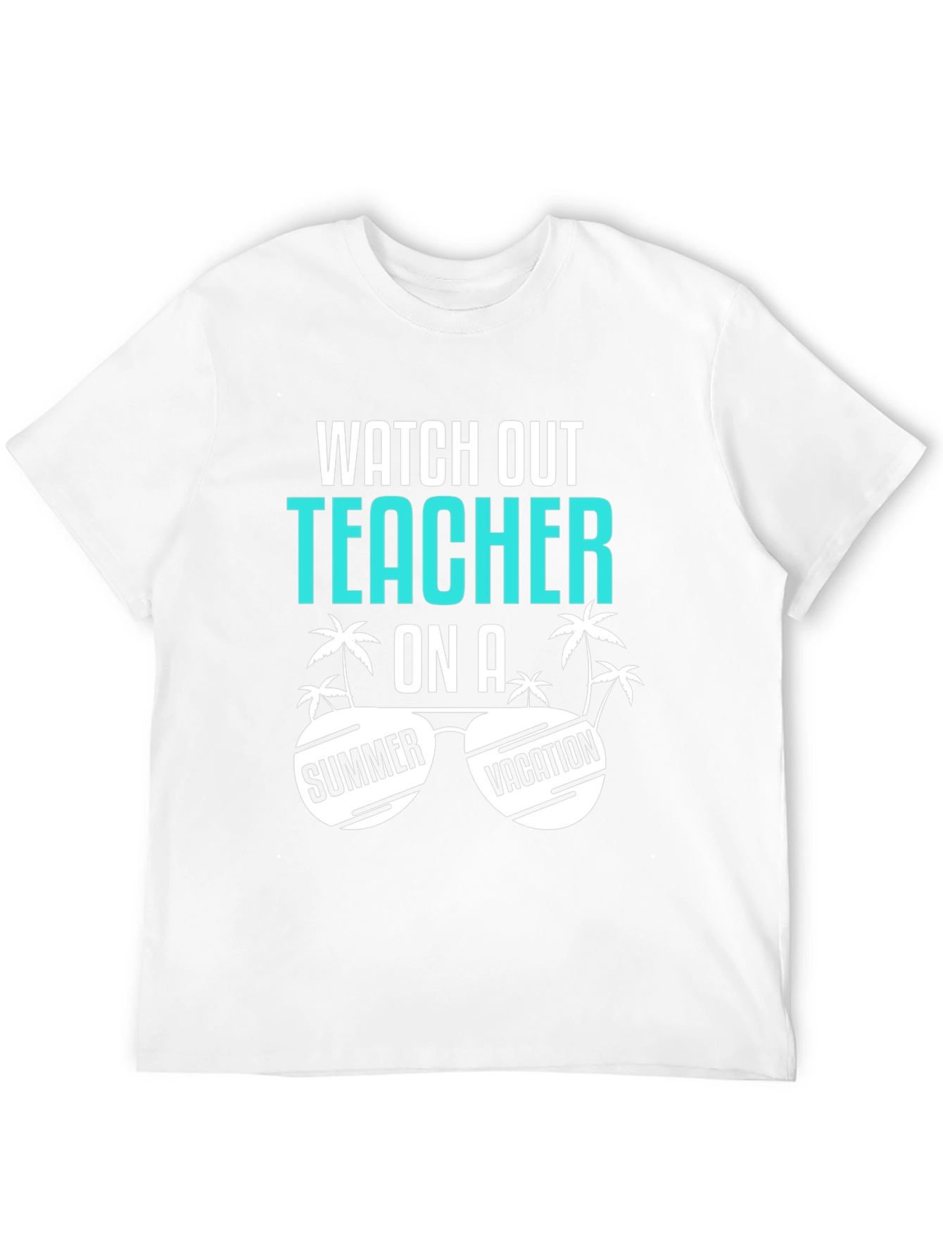Camiseta Negra: Profesor en Vacaciones