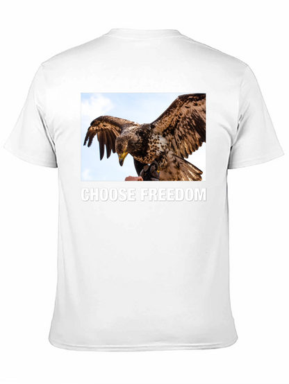 Camiseta Negra Libertad Águila