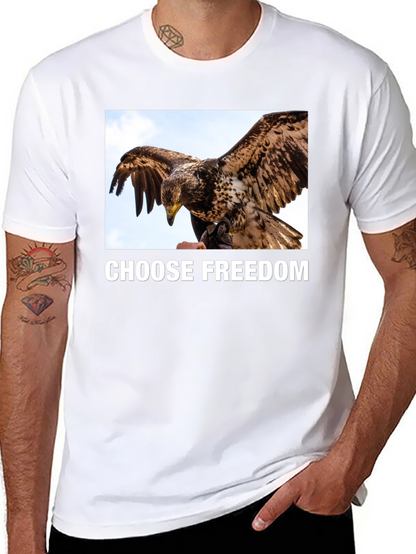 Camiseta Negra Libertad Águila