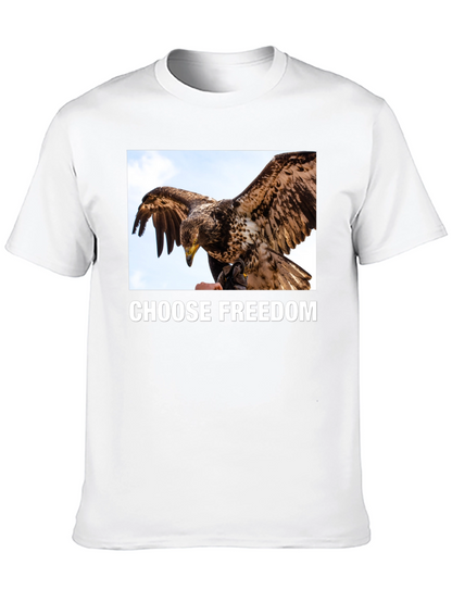 Camiseta Negra Libertad Águila