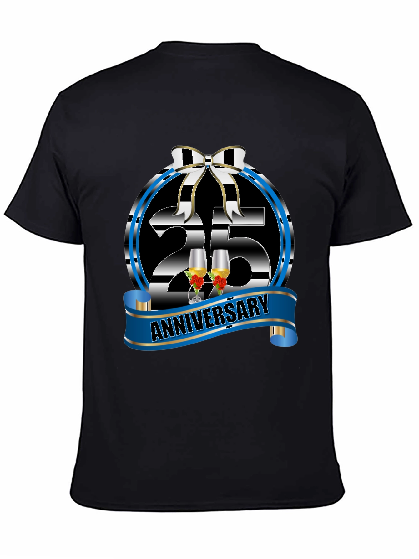 Camiseta Negra 25 Aniversario