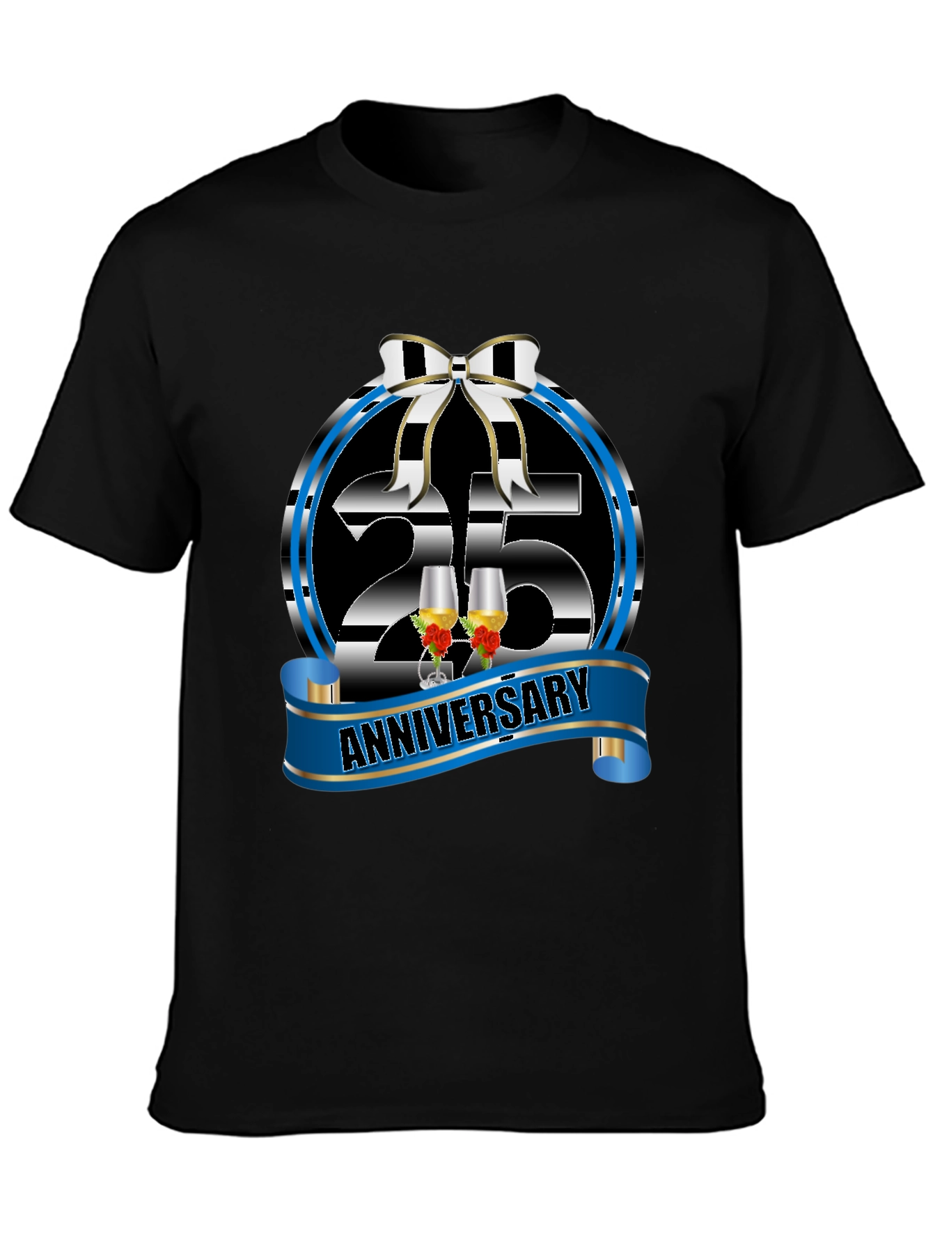 Camiseta Negra 25 Aniversario