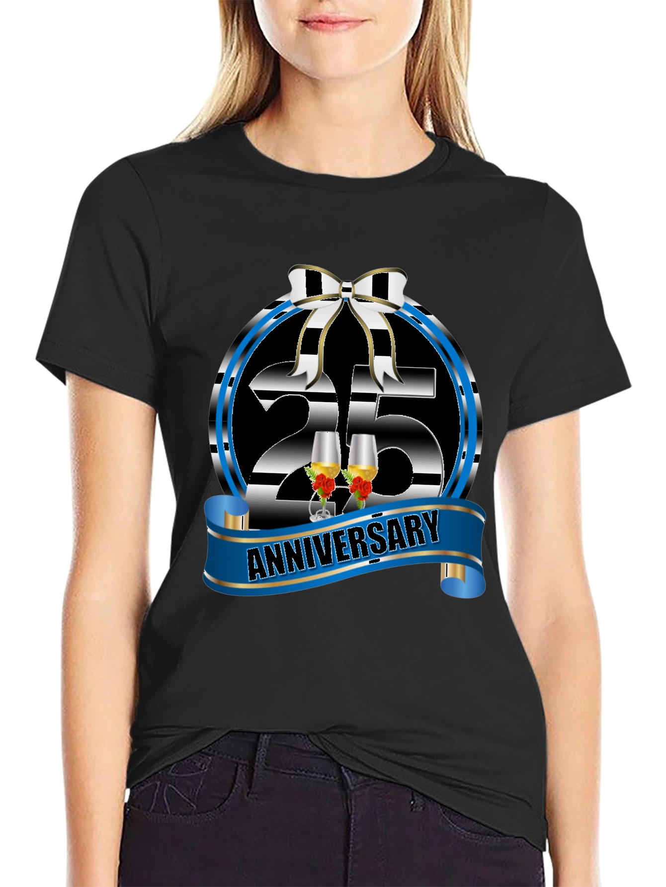 Camiseta Negra 25 Aniversario