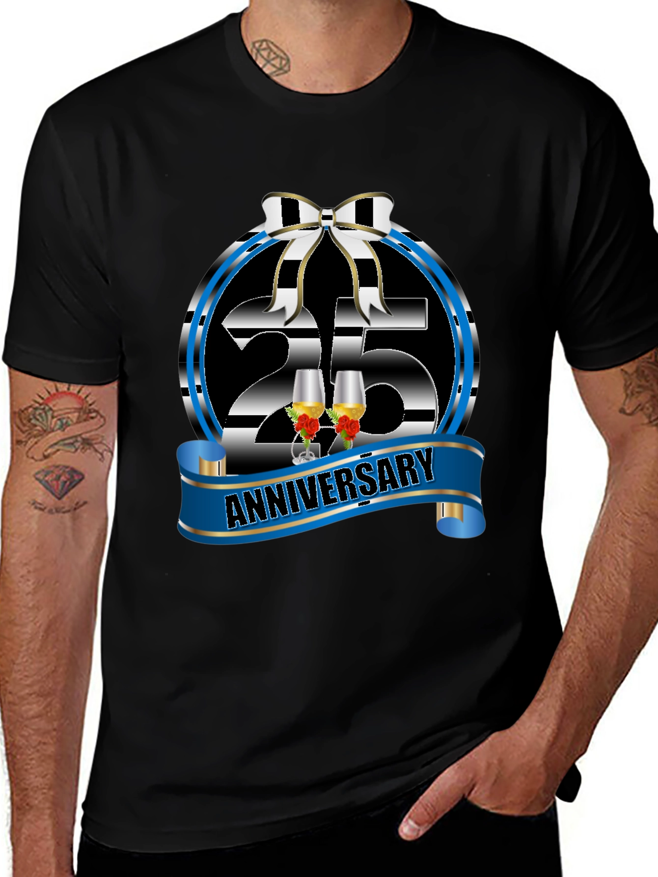 Camiseta Negra 25 Aniversario