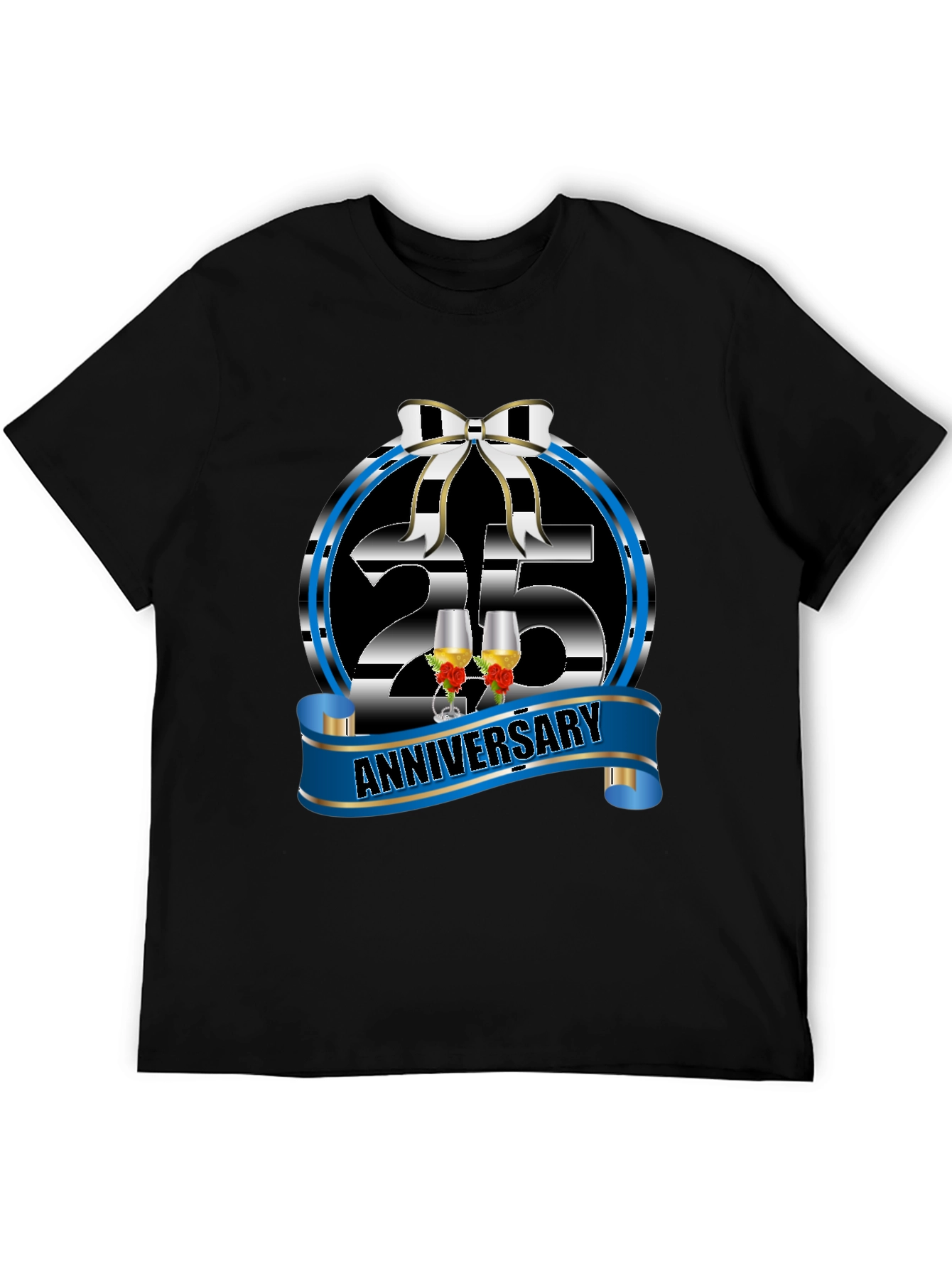 Camiseta Negra 25 Aniversario
