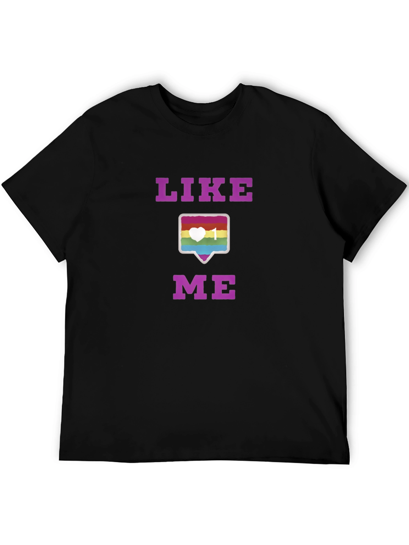 Camiseta Negra Like Me Orgullo LGBT