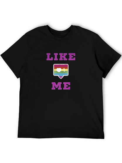 Camiseta Negra Like Me Orgullo LGBT