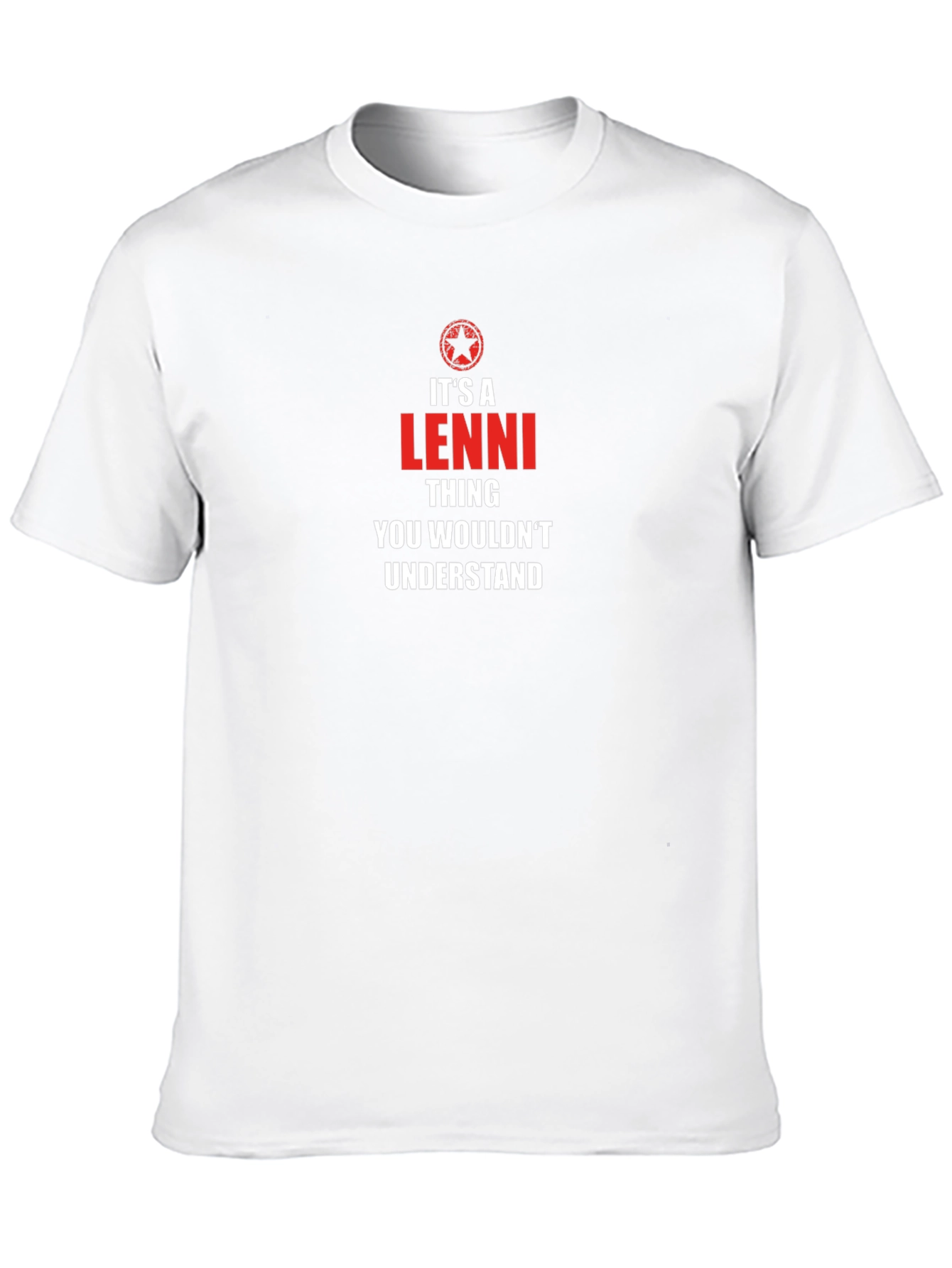 Camiseta Negra Es Cosa De Lenni