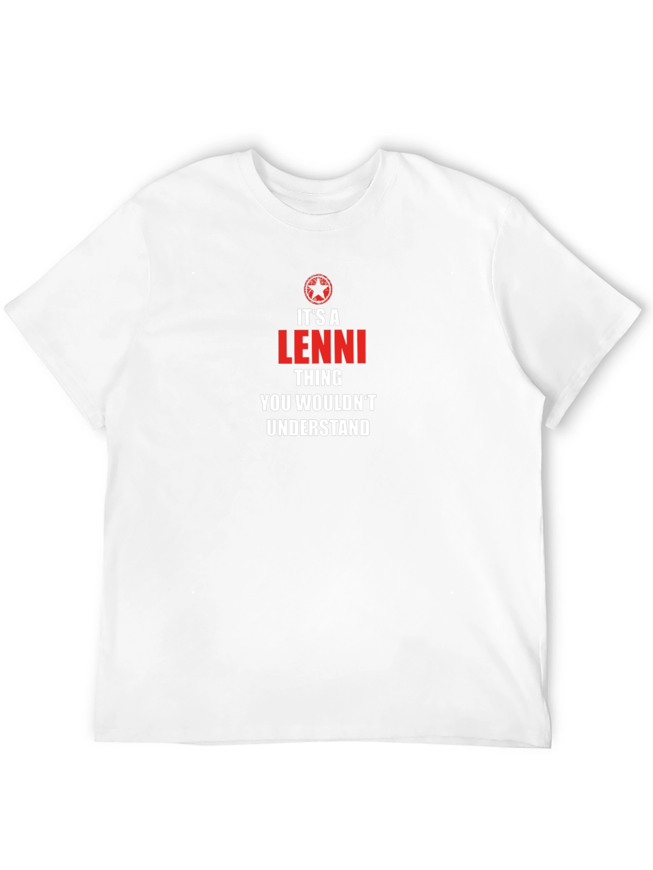 Camiseta Negra Es Cosa De Lenni