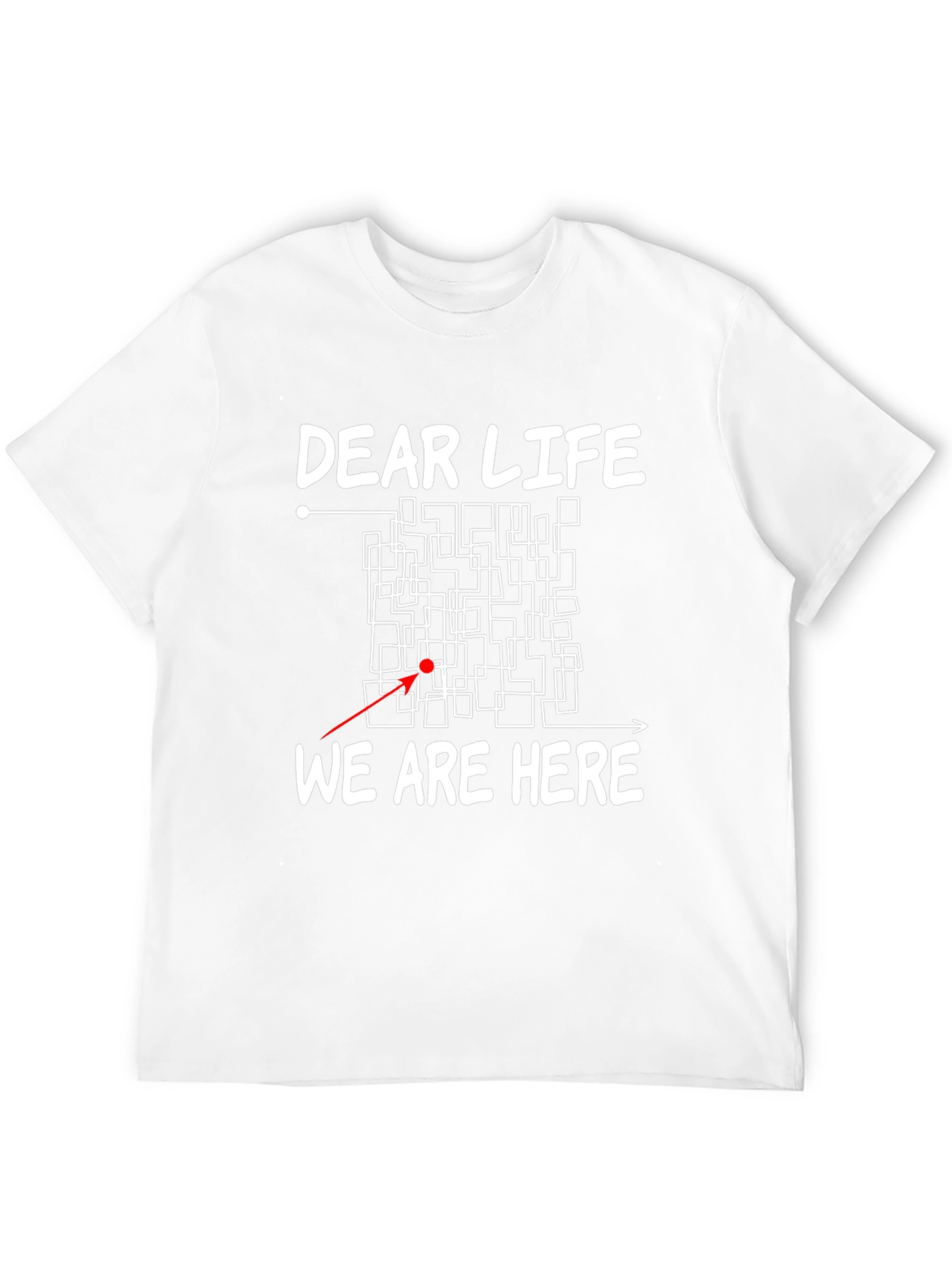 Camiseta Negra Dear Life We Are Here